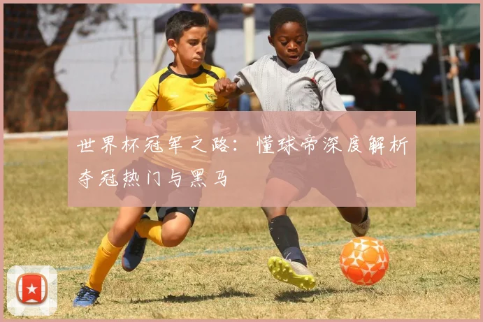 世界杯冠军之路：懂球帝深度解析夺冠热门与黑马