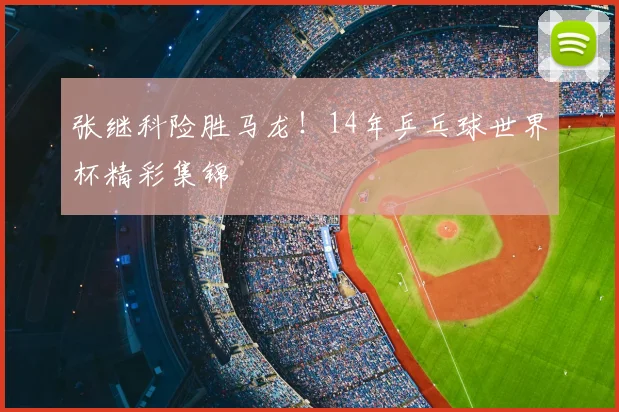 张继科险胜马龙！14年乒乓球世界杯精彩集锦